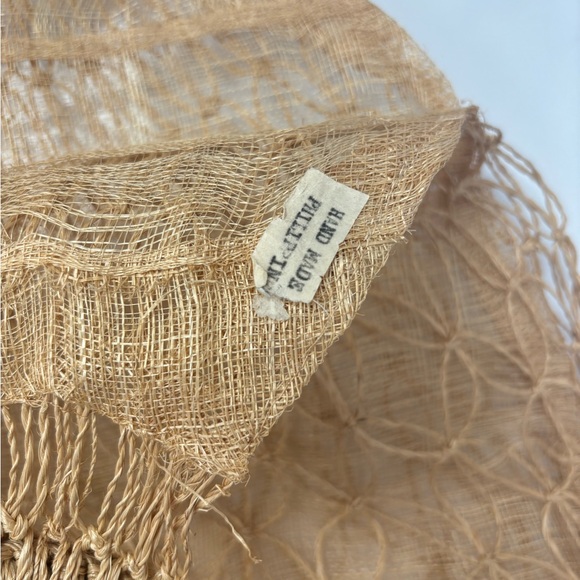 3 for $20 Handmade in the Philippines, straw lightweight beach bag - Picture 2 of 5